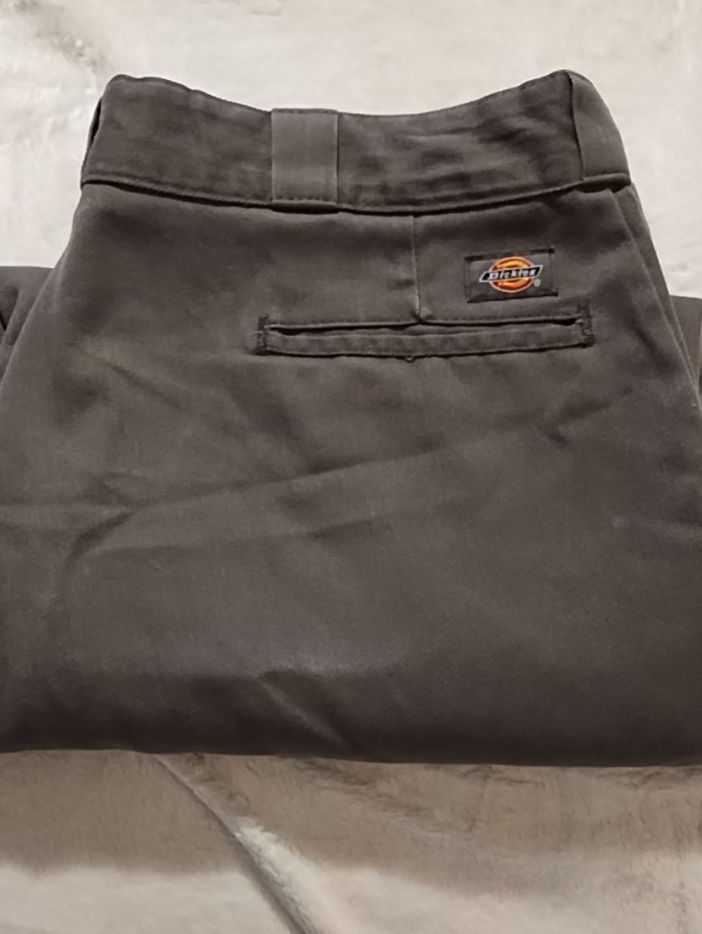 Dickies Men's Dark Charcoal Work Chinos